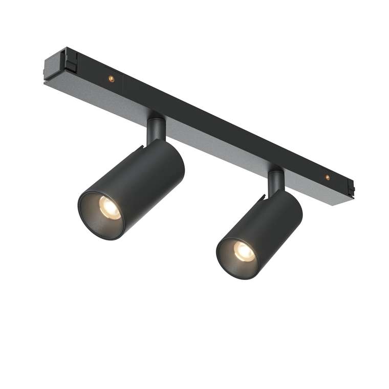 Трековый светильник Technical TR176-1-2X3WTW-M-B Focus Duo Магнитная трековая система 15мм BASITY