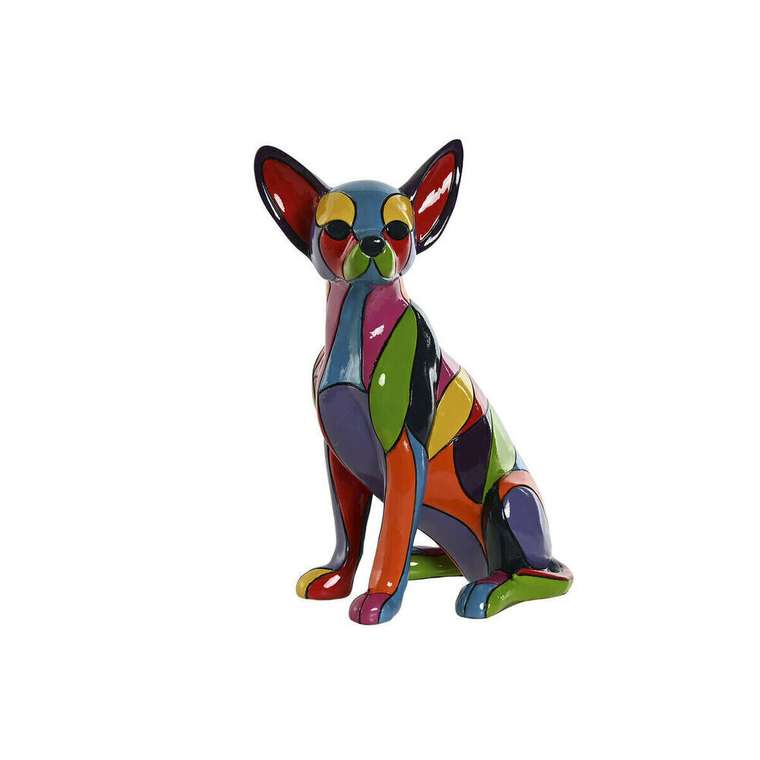 Декоративная фигура Разноцветный Пёс 17 x 11 x 25 cm