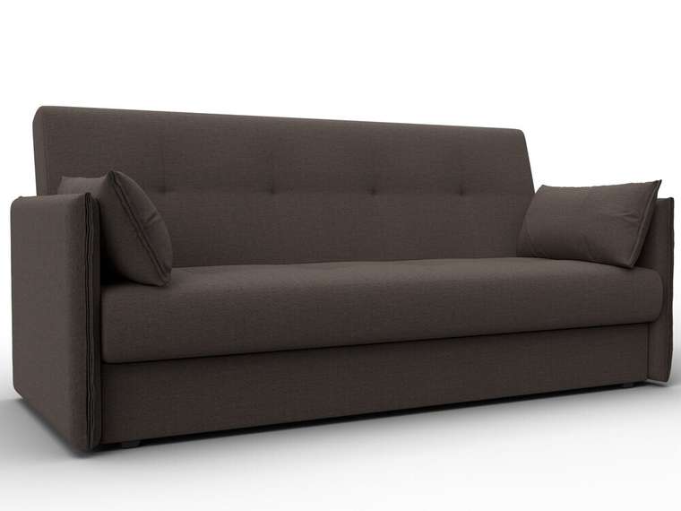 Диван-кровать Лига 018 темно-коричневого цвета