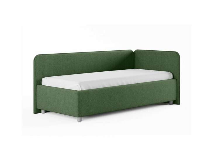 Кровать Capri R 120х200 зеленого цвета без основания и подъемного механизма