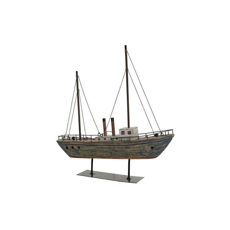 Декоративная фигура 37,5 x 8,5 x 41 cm Отделка состаренная Разноцветный Barco