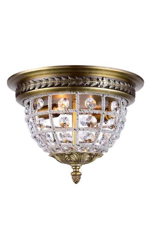 Потолочный светильник с хрусталем CRYSTAL LIGHT