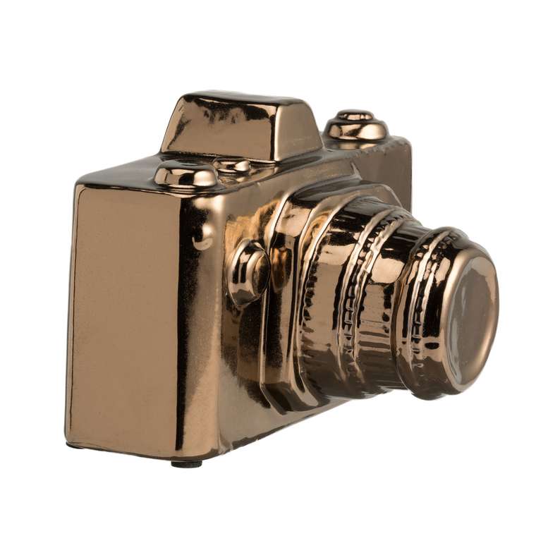 Предмет декора Camera Золотая