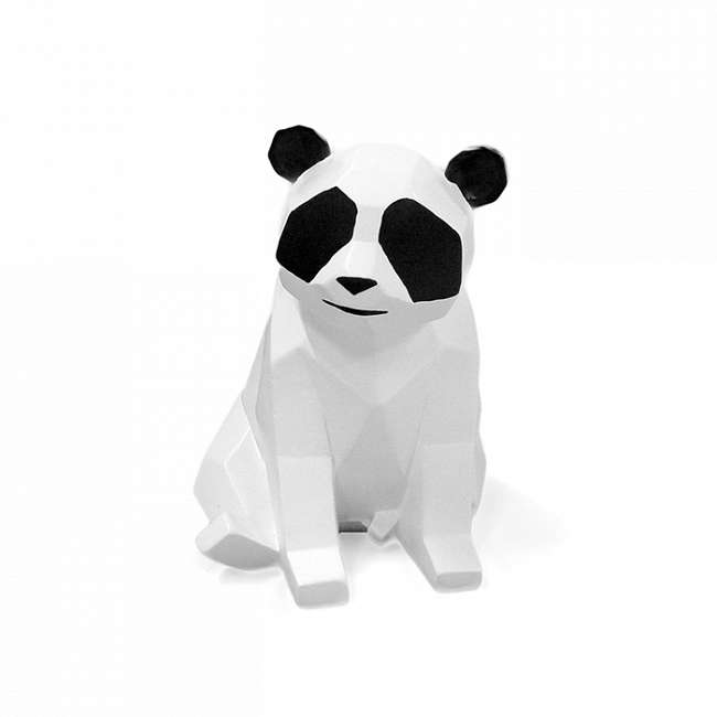 Статуэтка Панда белого цвета