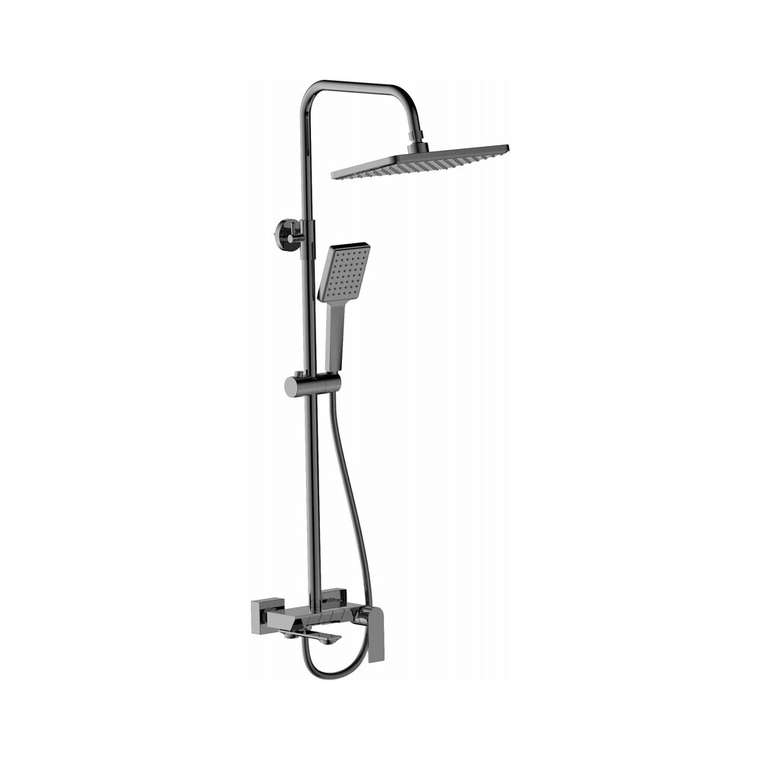 Душевая система Haiba HB24639-3, оружейная сталь