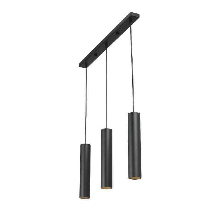 Подвесной светильник V4640-1/3S (металл, цвет черный)