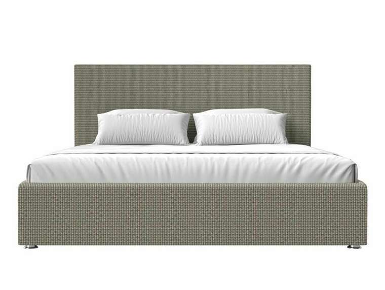 Кровать Кариба 180х200 серо-бежевого цвета с подъемным механизмом
