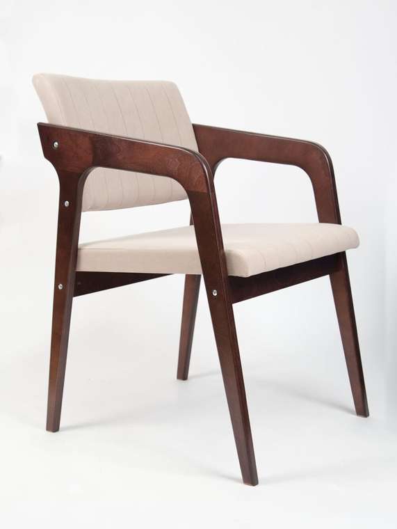 Набор из четырех стульев Шадди серо-коричневого цвета