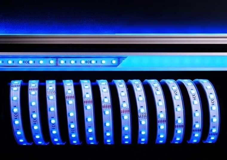 Светодиодная лента влагозащищенная IP67 24V 5050 Leistung / Leistungsaufnahme Deko-Light 840239