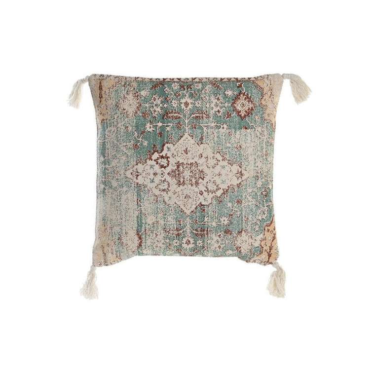 Подушка DKD Home Decor Fez Синий 45 x 10 x 45 см бахрома