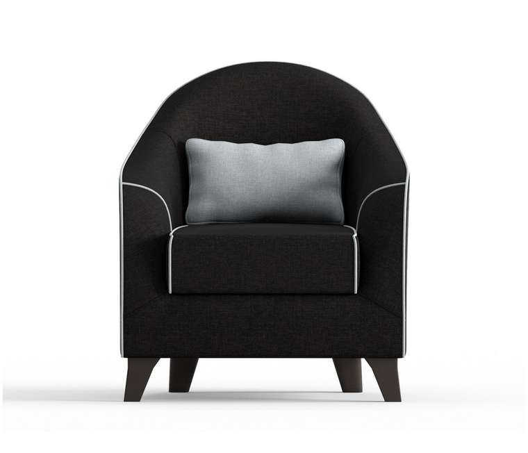 Кресло Бемоль черного цвета