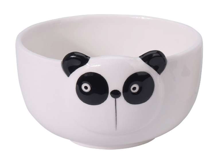 Тарелка глубокая Funny Animals Панда из керамики
