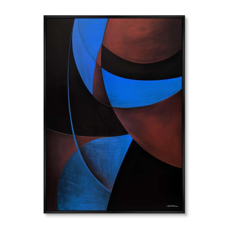 Репродукция картины Colors of the night, No 2, 2024г.