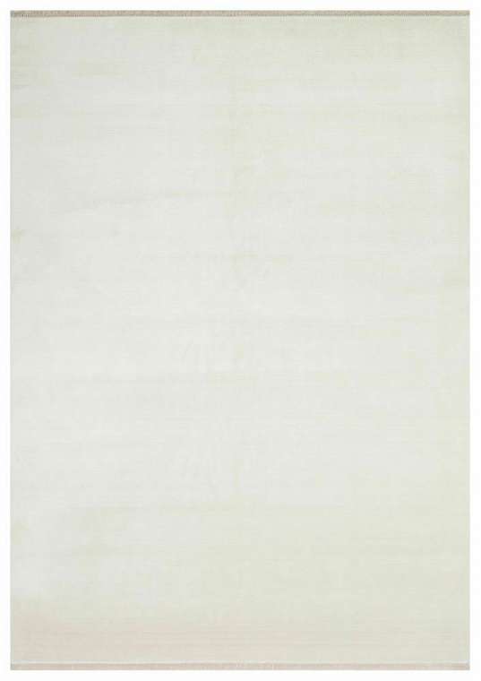 Ковер Dali 160х230 белого цвета с бахромой