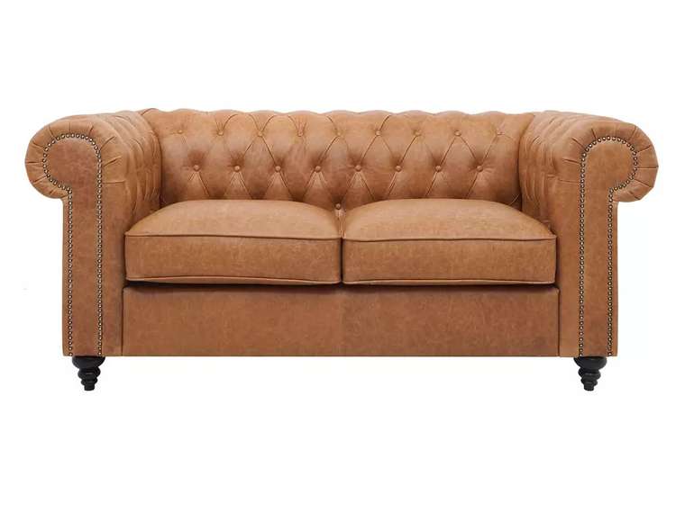Диван Chester Classic коричневого цвета
