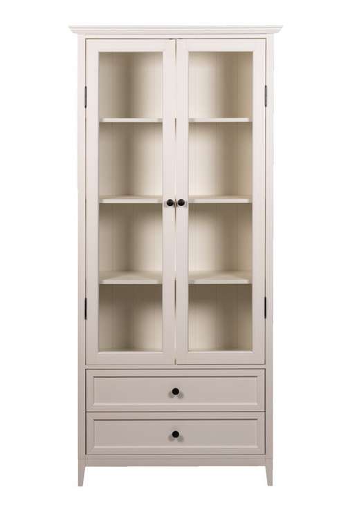 Книжный шкаф Джуниор белого цвета
