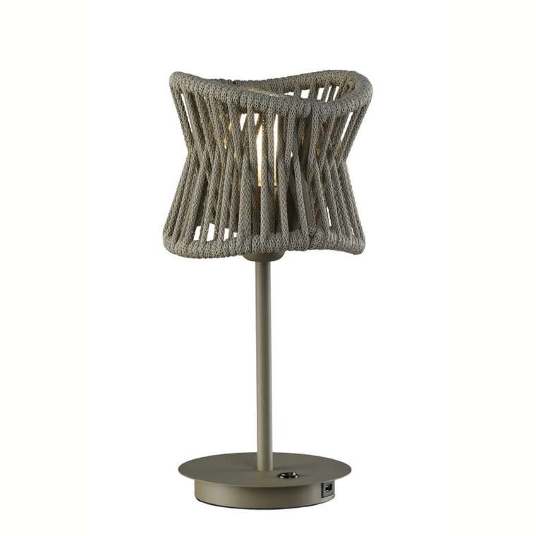 Ландшафтный светильник POLINESIA 7134 (ткань, цвет бежевый)