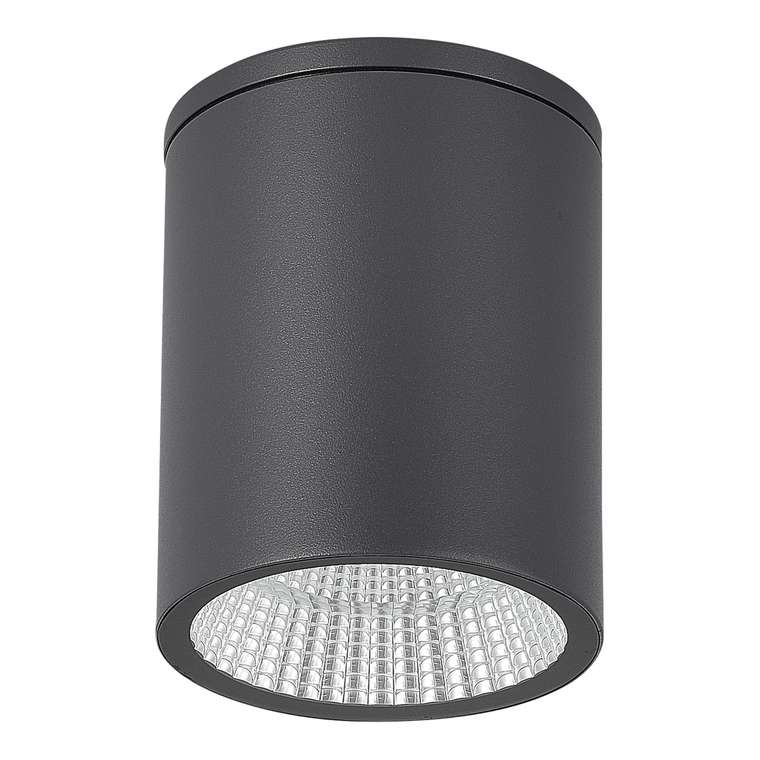Светильник уличный потолочный ST-Luce серый/белый LED 1*12W 3000K/4000K/6500K TUBO