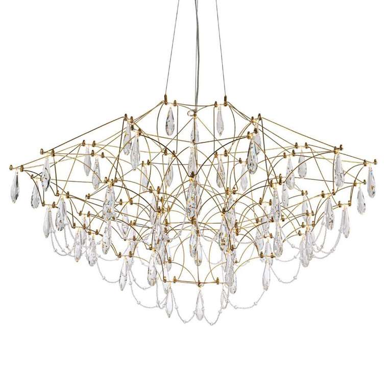 Хрустальная люстра ML.5602.1000P BS (хрусталь, цвет прозрачный)