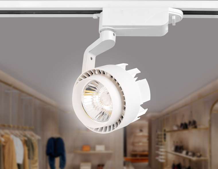Трековый однофазный светильник Ambrella Light Track System GL6104