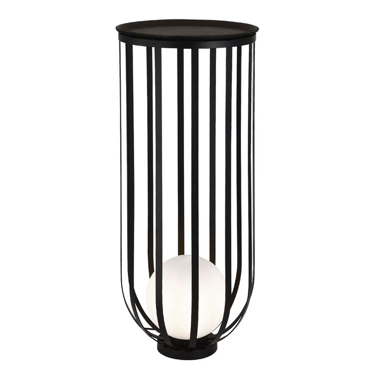 Светильник напольный ST-Luce Черный/Белый E27 1*60W NORDIC