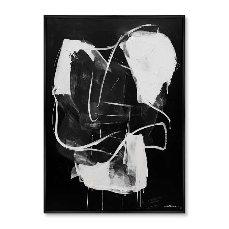 Репродукция картины Non-streamlined shapes, No 1, 2024г.