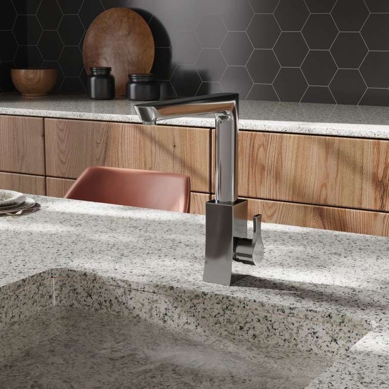Смеситель для кухни Беркель (Berkel) WasserKRAFT 4807