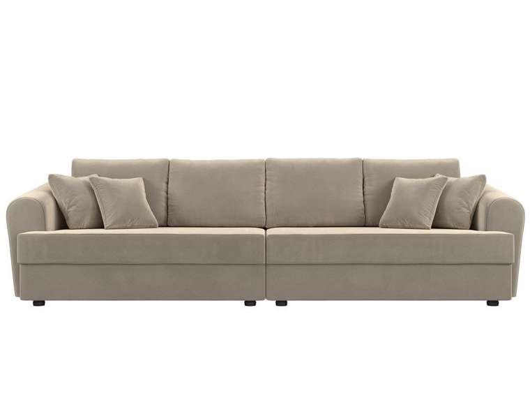 Прямой диван-кровать Милтон бежевого цвета 