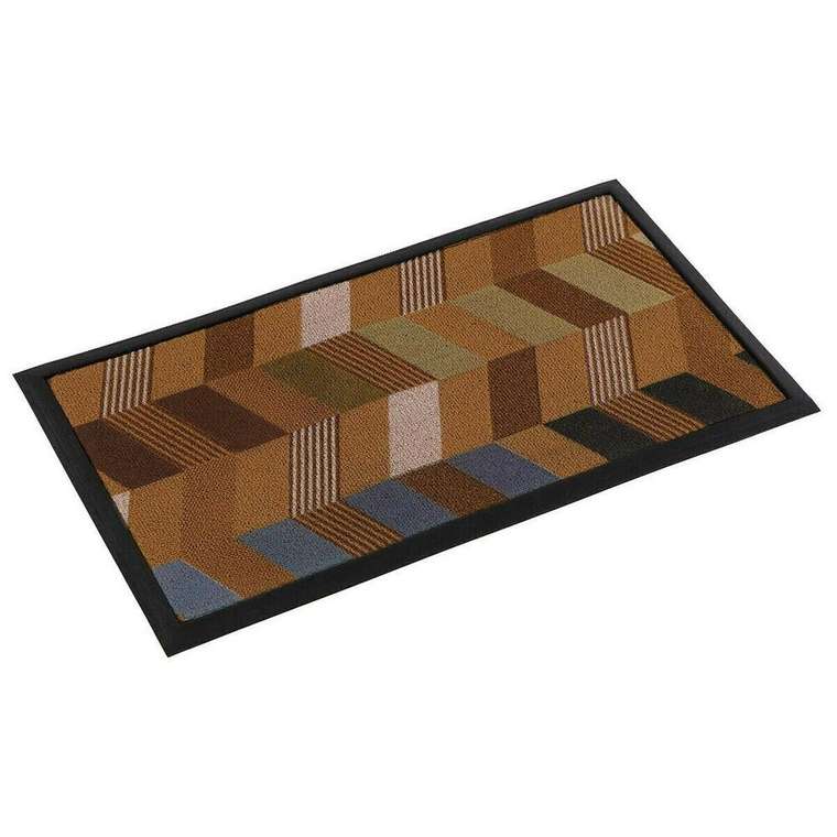 Дверной Коврик термопласт 40 x 2 x 70 см геометрический