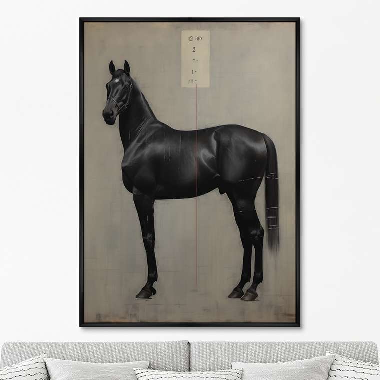 Репродукция картины The Horses, No 2, 2024г.