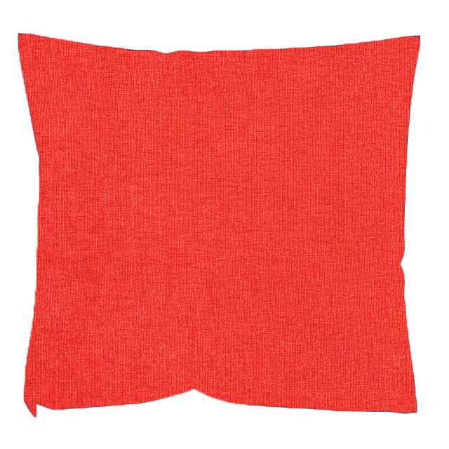 Декоративная подушка красного цвета