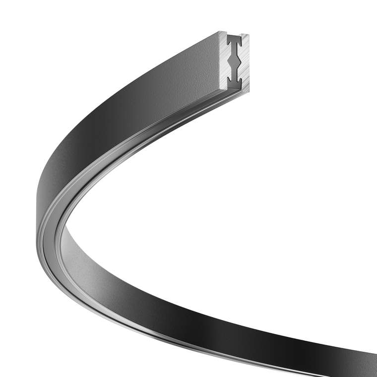 Шинопровод накладной/подвесной Technical TRX154-2SR-D1200-B Busbar trunkings Flarity Магнитная модульная трековая система FLARITY