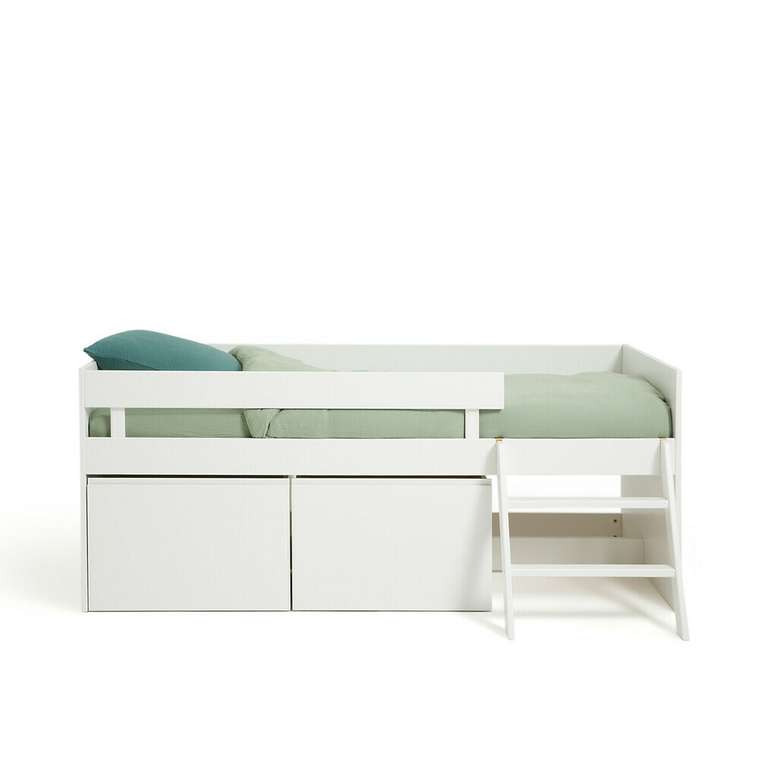 Кровать Roxana 90x190 белого цвета