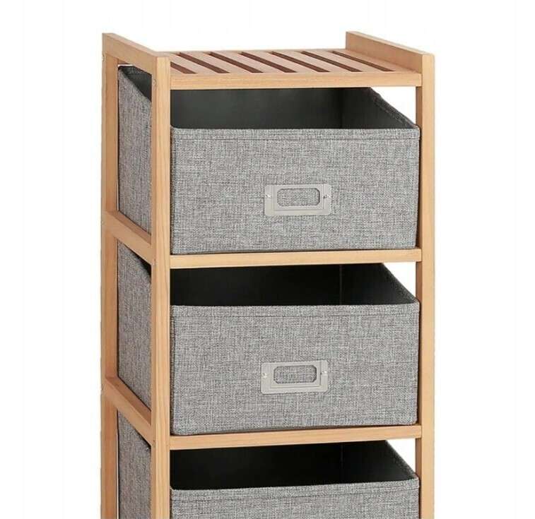 Стеллаж REG-10 бежево-серого цвета