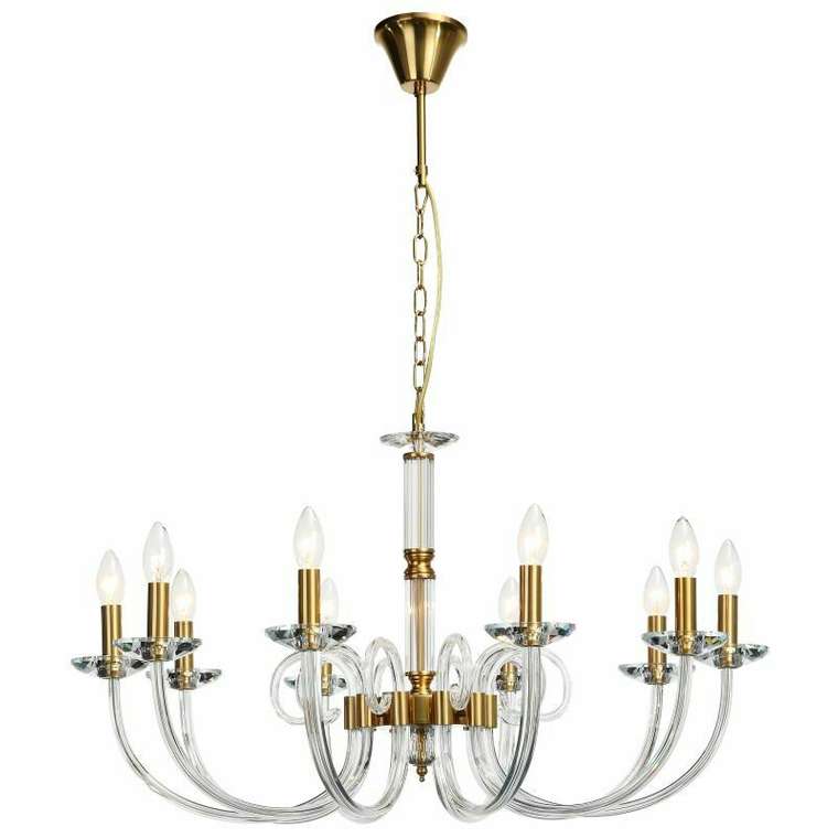 Люстра подвесная хрустальная Stilfort 1050/03/10P серия Glass