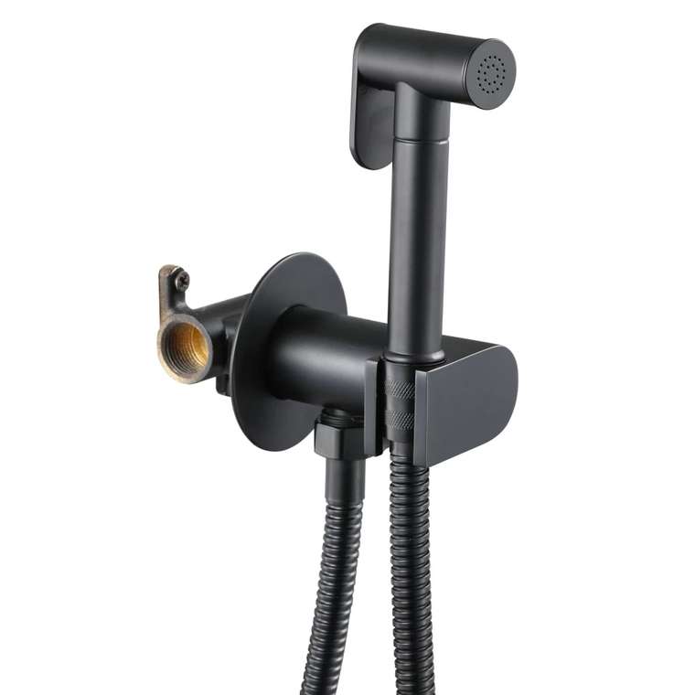 Гигиенический душ со смесителем Savol S-FXQ001H, черный