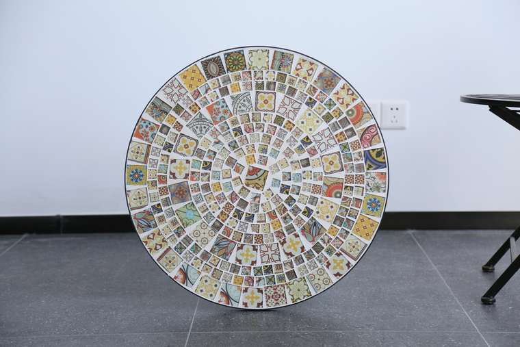 Набор садовой мебели Франсуа из стали и пластика