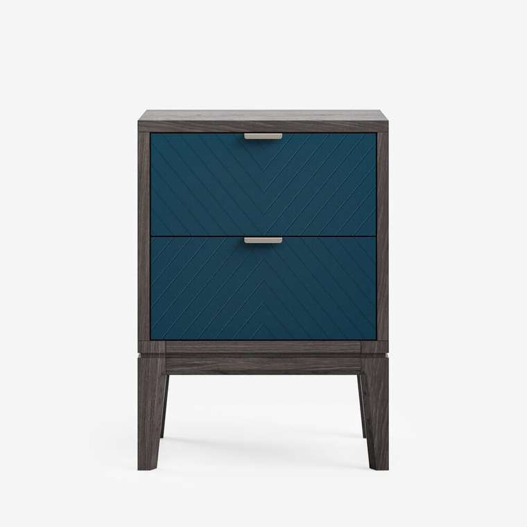 Прикроватная тумба Timeless TL124 темно-коричневого цвета