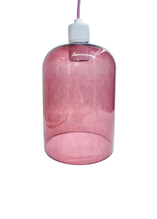 Подвесная люстра Capsule с пыльно-розовыми плафонами