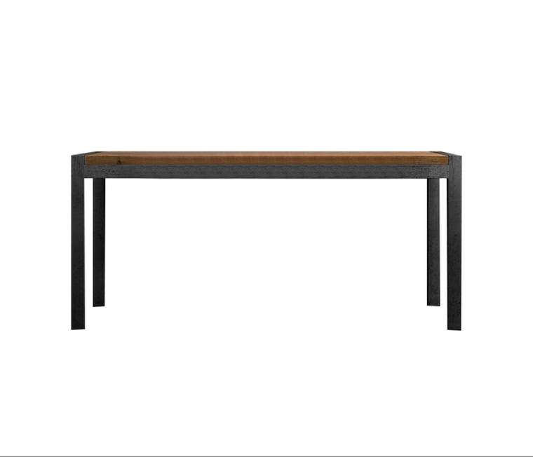 Обеденный стол Чарльстон черно-коричневого цвета