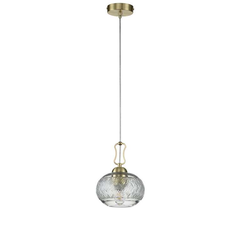 Подвесной светильник Pizzo со стеклянным плафоном