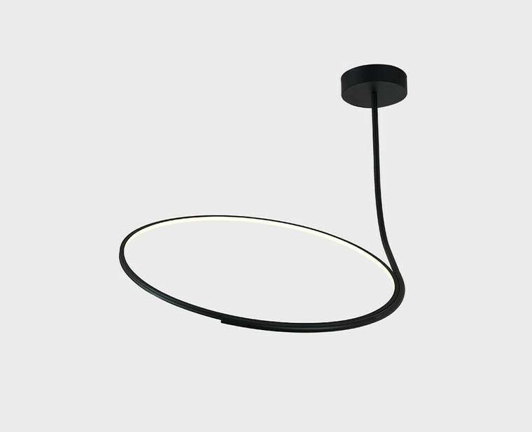 Подвесная люстра IT013-6025 black 3000K (алюминий, цвет черный)