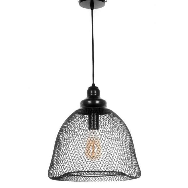 Подвесной светильник Hilston LDP 016-L BK (металл, цвет черный)