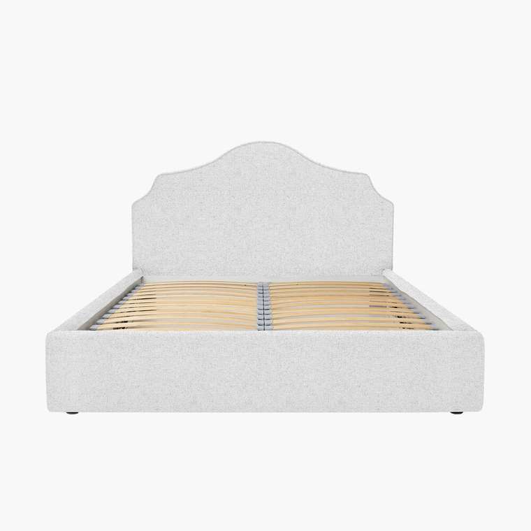 Кровать Bliss 160х200 светло-молочного цвета с подъёмным механизмом