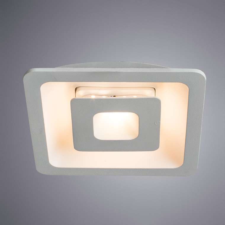 Встраиваемый светодиодный светильник Arte Lamp Canopo A7245PL-2WH
