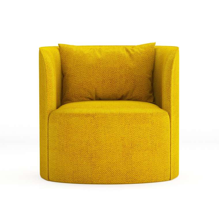Кресло Hermes желтого цвета