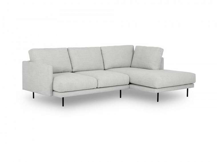 Угловой диван Ricadi светло-серого цвета