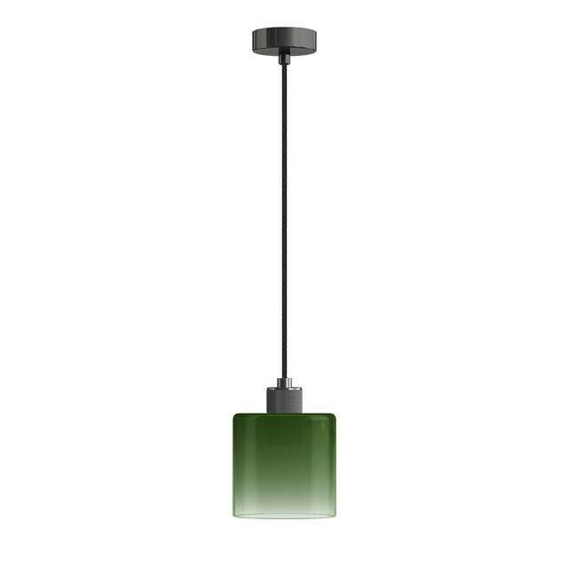 Подвесной светильник Rocks с плафоном зеленый градиент