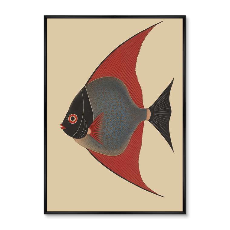Репродукция картины Angel Fish, No 2, 2024г.