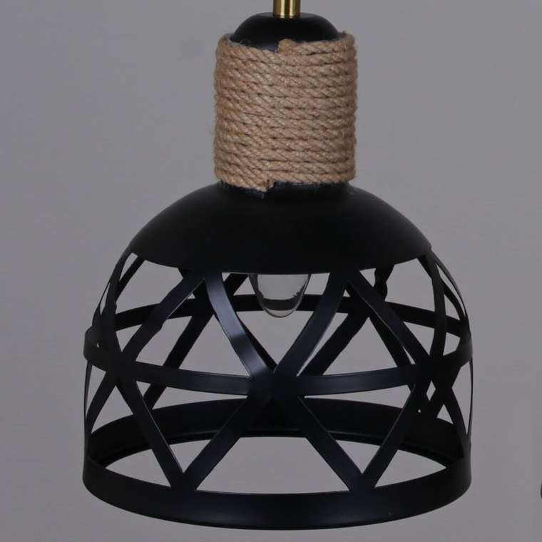 Подвесной светильник 05580-0.9-03 (металл, цвет черный)